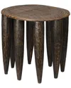 Jamie Young Naga Mango Wood Side Table