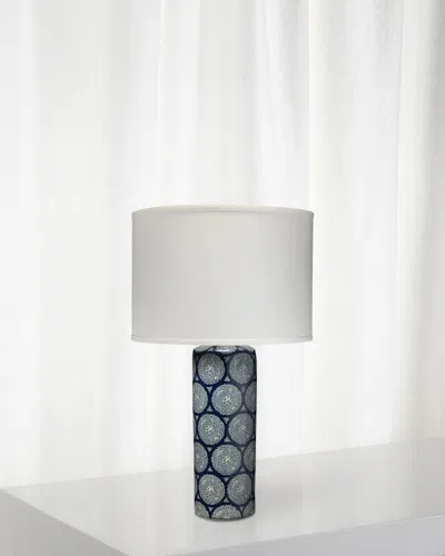 Jamie Young Neva 28.5in Table Lamp In Blue