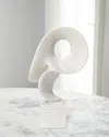 Jamie Young Obscure Object On Stand In Off White