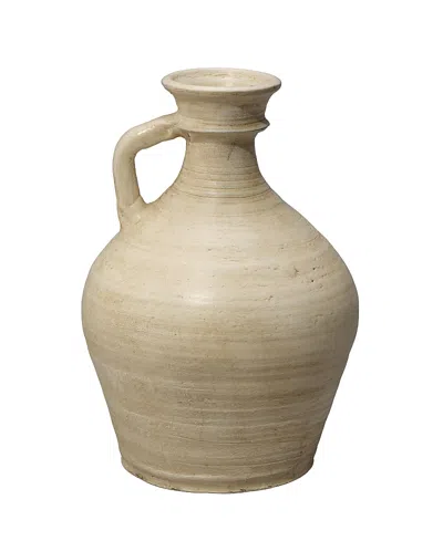 Jamie Young Offering Ceramic Pitcher In White