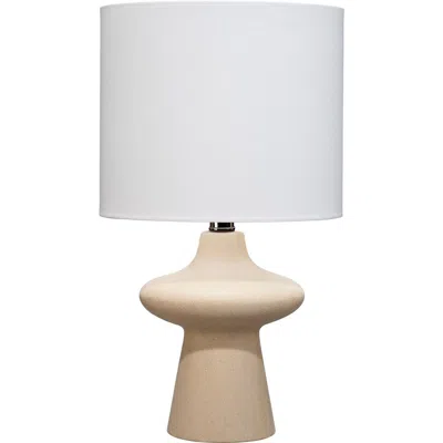 Jamie Young Oliver Ceramic Table Lamp In White