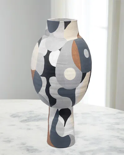 Jamie Young Pablo Tall Vase In Neutral