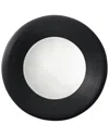Jamie Young Paddock Bamboo Round Wall Mirror In Black