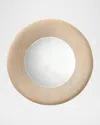 Jamie Young Paddock Wall Mirror, 39" Round In Neutral
