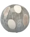 Jamie Young Painted Ceramic Decorative Sphere