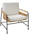 Jamie Young Palermo Rattan Lounge Chair