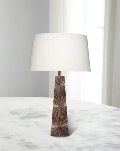 Jamie Young Palm Table Lamp In Brown