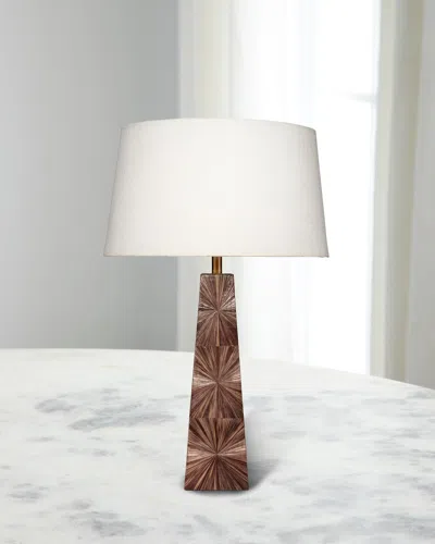 Jamie Young Palm Table Lamp In Brown