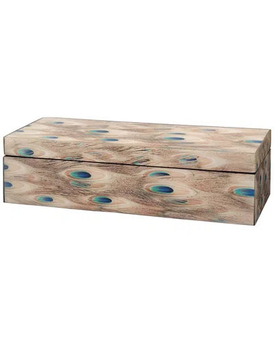 Jamie Young Plume Rectangle Box In White