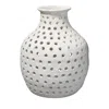 Jamie Young Porous Vase In White