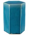 Jamie Young Porto Side Table In Blue