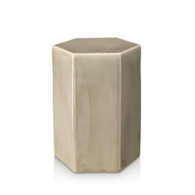 Jamie Young Porto Side Table In Neutral