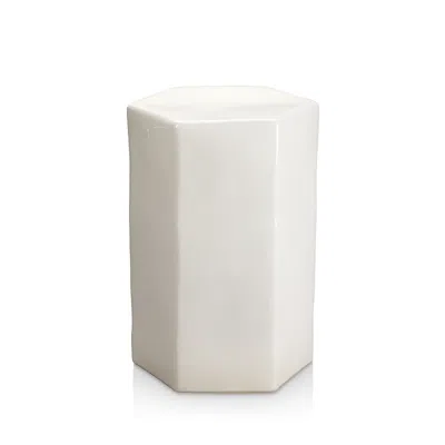 Jamie Young Porto Side Table In White
