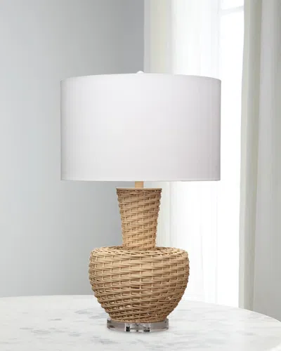 Jamie Young Portobello Table Lamp In Brown