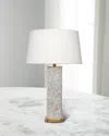 Jamie Young Preston 30" Mother Of Pearl Table Lamp In Mother Of Pearl