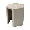 Jamie Young Radiant Side Table In Cream