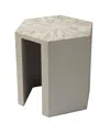 Jamie Young Radiant Side Table In Gray