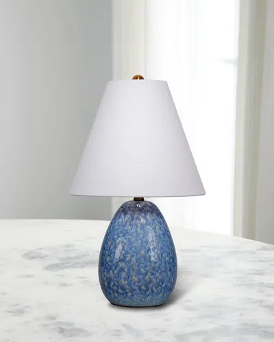 Jamie Young Raindrop Table Lamp In Blue