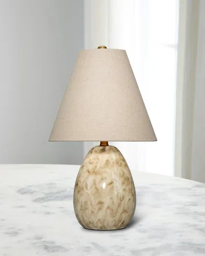 Jamie Young Raindrop Table Lamp In Cream