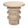 Jamie Young Revolve Side Table In Brown