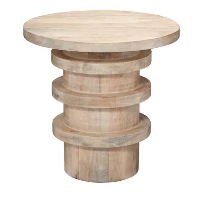 Jamie Young Revolve Side Table In Brown