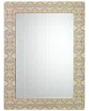 Jamie Young Rorschach Mirror In Cream