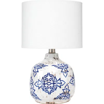 Jamie Young Ruby Ceramic Table Lamp, Blue