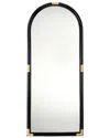 Jamie Young Saltwater Arch Rattan Floor Mirror