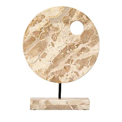 Jamie Young Satellite Marble Stand In Cream