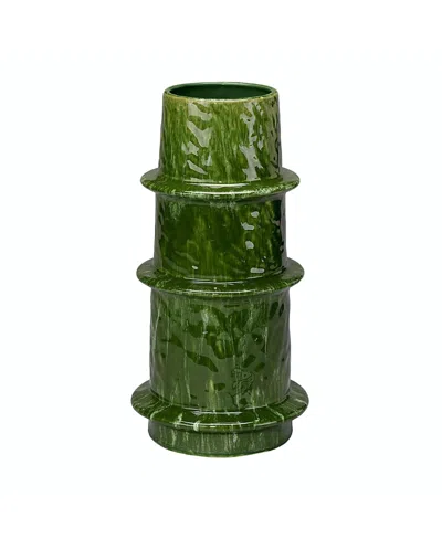 Jamie Young Saturn Ceramic Decorative Large Vase
