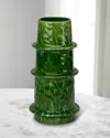Jamie Young Saturn Large Vessel, 15" In Green