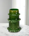 Jamie Young Saturn Medium Vessel, 11" In Green