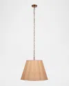Jamie Young Scalloped Hanging Pendant In Natural