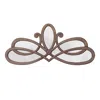 Jamie Young Scroll Mirror In Brown