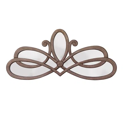 Jamie Young Scroll Mirror In Brown