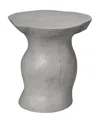 Jamie Young Sculpt Side Table In Gray