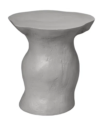 Jamie Young Sculpt Side Table In Gray
