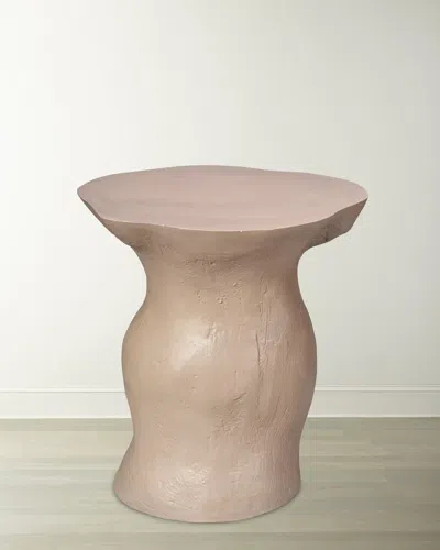 Jamie Young Sculpt Side Table In Neutral