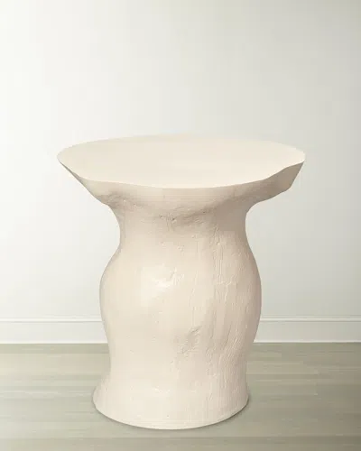 Jamie Young Sculpt Side Table In Neutral