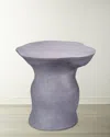 Jamie Young Sculpt Side Table In Purple