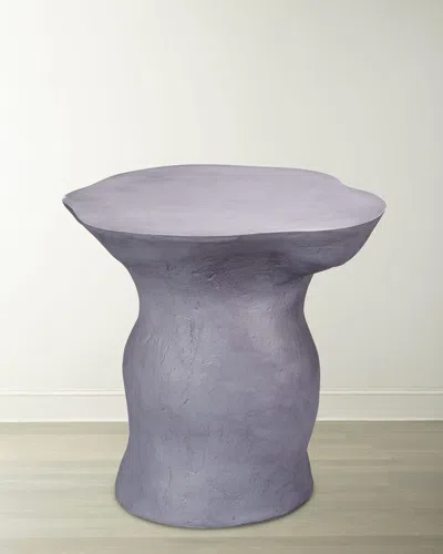 Jamie Young Sculpt Side Table In Grey