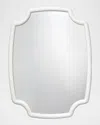 Jamie Young Selene 48" Wall Mirror In White