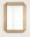 Jamie Young Serai Mirror In Brass