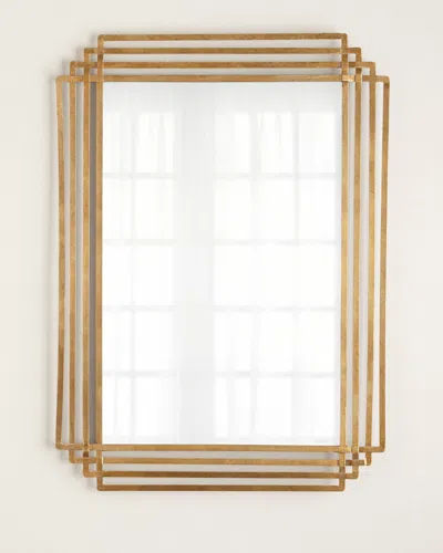 Jamie Young Serai Mirror In Brass