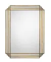 Jamie Young Serai Mirror In Gold