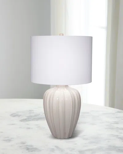 Jamie Young Seraphina Table Lamp In Cream
