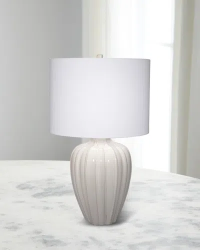 Jamie Young Seraphina Table Lamp In White