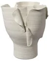 Jamie Young Torn Wide Porcelain Decorative Vessel