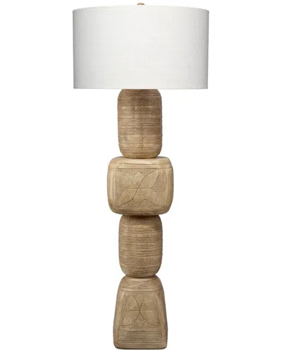 Jamie Young Totem Floor Lamp In Brown