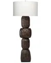 Jamie Young Totem Floor Lamp In Black